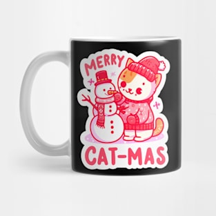 Merry Cat-Mas Mug